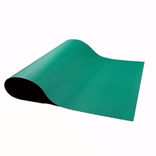 MLYAYE ESD Anti-Static Mat Roll for Electronics, 3' 4 Ft 6 8 10 13 Feet Long Phone Repair Electronics Workbench Mats & High Temperature Rubber Soldering Table Pad(3mm,1x2m/3.3x6.6ft)