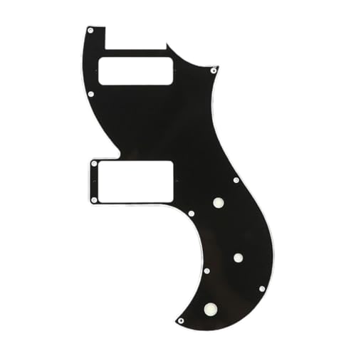 kowaku ギターピックガード ギターピックガード スクラッチプレート モダン 配線済み 配線済み ベース用ピックガード エレキギター パーツ, SG06