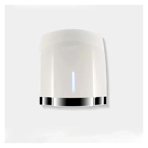 HFWRDVJCM Secador de Manos Completamente automático, inducción, hogar, baño, conmutación en frío y Caliente, fácil instalación(White)