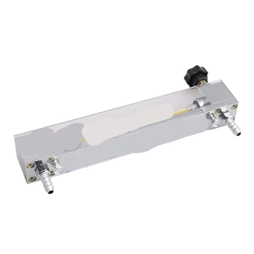 Débitmètre d'eau acrylique de précision avec finitions soignées LZB-6