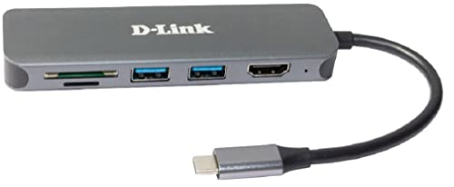 Hub USB-C D-Link DUB-2327 para teletrabajo con salida HDMI 4K y carga integrada