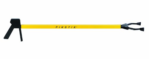 PikStik Classic C-361, Aluminum Reacher, Heavy-Duty Polycarbonate Jaw, Comfortable Pistol Grip, Durable