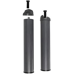 Precio Somier Pikolin PIKOLIN Juego de 4 Patas Redondas Stonepik para Bases y somieres 26 cm Altura - Gris