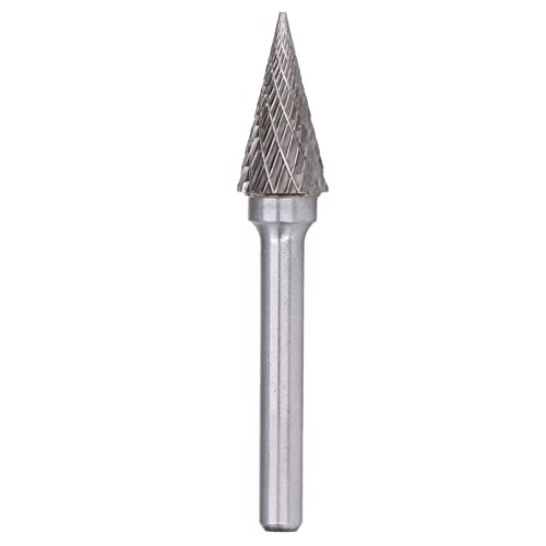 Fresa cónica puntiaguda de carburo 6mm para esmerilado