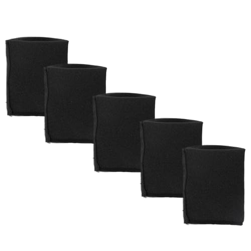 5 Pack VFF21 Foam Filters Compatible with Vacmaster 2.5-5 Gallon Wet/Dry Vacs & Compatible with...