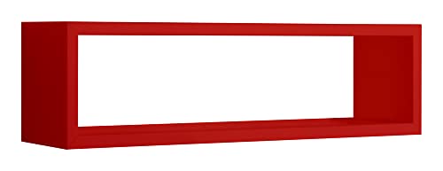 MODULARREDO | REGOLO Étagère murale 60 x 15,5 cm, rouge