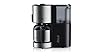 Braun KF5105BK Macchina per il caffè americano con filtro, AromaSelect, 10 tazze, 1000 Watt, nero, acciaio inox