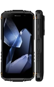 Doogee Fire 3 Smartphone irrompible Android 15, batería 8350 mAh,UNISOC SC9863A teléfono móvil irrompible, 5,5 pulgadas IPS HD+,12 GB+64 GB/2 TB, 13 MP+8 MP teléfono irrompible, IP69 K/Widevine L1