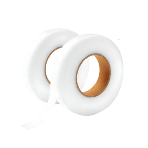 Bainha Mágica Termocolante Premium 1 Rolo de 10m x 2cm Cola 40g/m² para Tecidos Finos Médios e Grossos Resistente à Lavagem