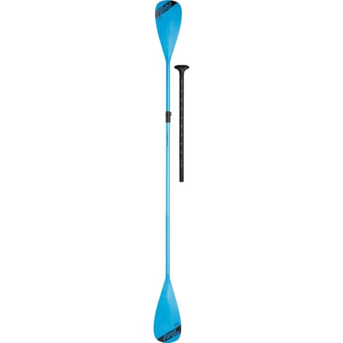 Pagaie Sup Alu Combi III Firefly bleue et argent pour paddle