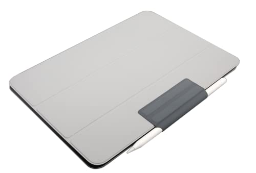 OFA Pencil Holder Case Compatible with Apple Pencil 1st/2nd Generation, Functional, Foldable, Built-in Magnetics Cover Accessories, Apple iPad Pencil 2nd Wireless Charging, Charcoal Gray