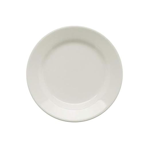 1 Conjunto com 6 Pratos de Sobremesa Biona Donna Branco Branco 18 Cm