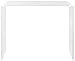 Safavieh Home Collection Atka Console Table, Clear