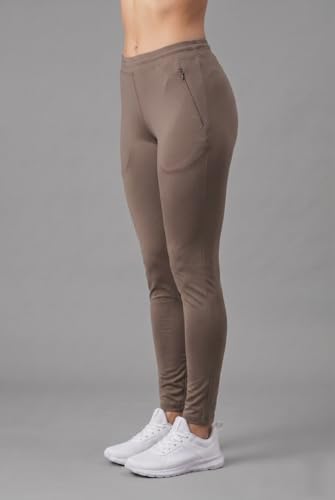 Image of Mehrang Stretchable Yoga Pants for Women & Gym Pants for Women Workout with Mesh Insert & Side Pockets