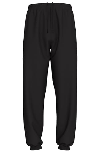 Calvin Klein Uomo Pantaloni da Jogging Terry Monogram con Tasca Posteriore, Nero (Black), S