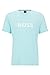 Produktbild BOSS Herren T-Shirt RN Relaxed-Fit T-Shirt aus Bio-Baumwolle mit Kontrast-Logo Open Green356, L