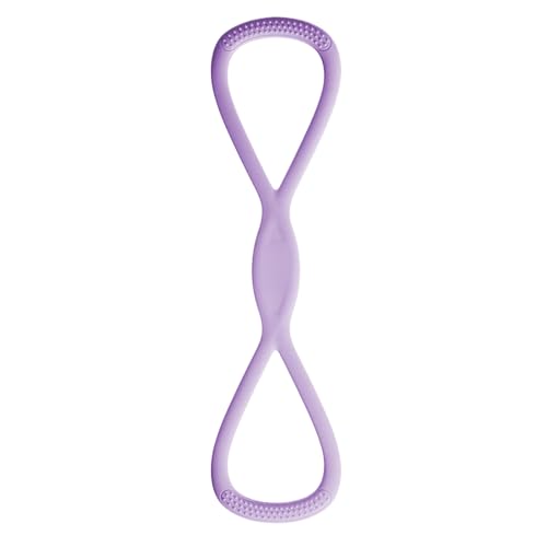 Bandas de entrenamiento elásticas - Figura de silicona 8 bucles de resistencia, equipo de ejercicio para acondicionamiento de fuerza, estiramiento corporal completo, hombro en fisioterapia, accesorios