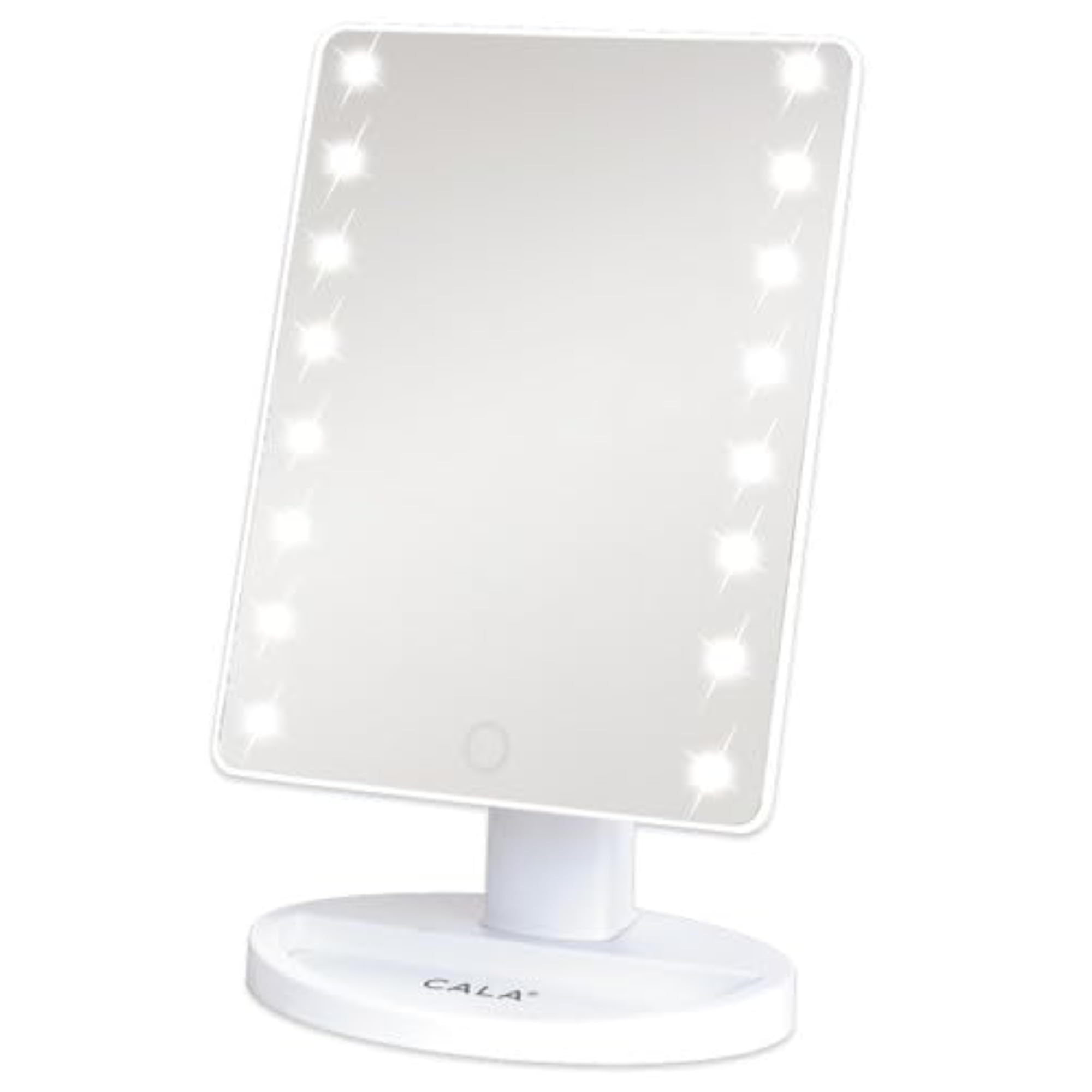 LED Vanity White Mirror, Elegant Makeup Accessory
