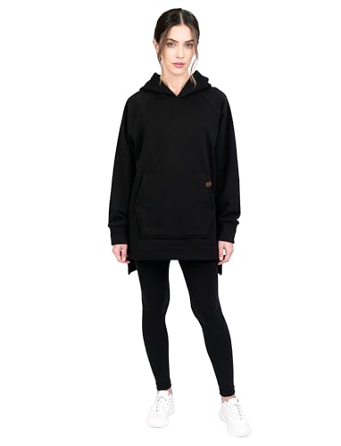 Ensemble legging et sweat à capuche confortable Vivisence en coton élasthanne de qualité premium