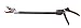 Produktbild Garten Primus Rosenschere, RosenKavalier klein, schwarz, 63 x 9 x 3,1 cm, 01415