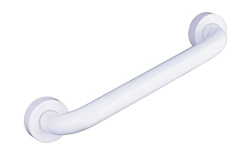 Ridder A00130101 - Barra de agarre (30 cm), en acero, color blanco