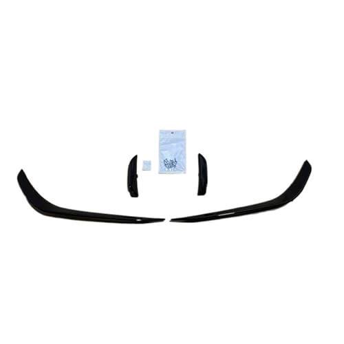 Flaps de pare-chocs avant CLA45 C118 noir brillant pour optimiser le profil