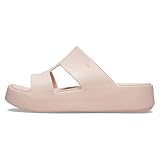 Crocs Damskie sandały Getaway Platform H-Strap, Kwarcowy, 41/42 EU