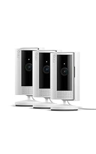 Ring Innenkamera (Indoor Camera 2. Gen.) | Überwachungskamera für den Innenbereich | 1080p-HD-Video, Privatsphäre-Sichtschutz, WLAN, ideal für Haustiere, zur Selbstinstallation | 3 Sicherheitskameras