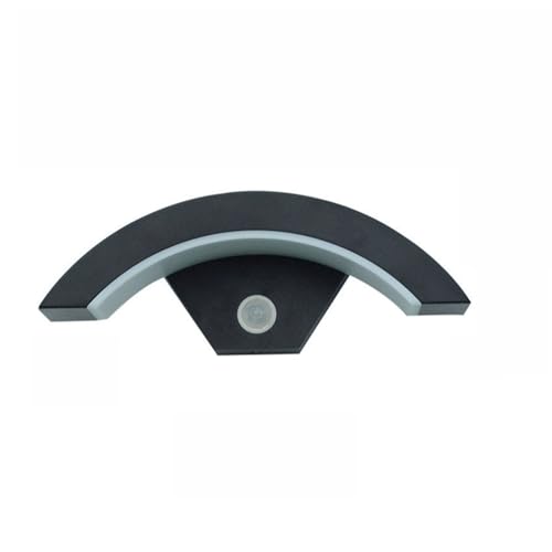 Luz de pared exterior con sensor de movimiento IP65 para pasillo y escaleras