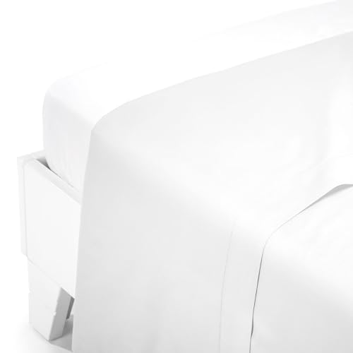 Drap plat supérieur Caleffi coton haut de gamme toutes tailles - 2