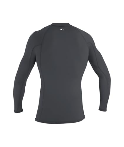O'NEILL Męska koszulka z długim rękawem Rash Guard UPF 50+, ochrona przed słońcem, grafitowa, grafit, 3XL