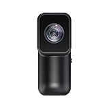 HIJYMNZPQ 1080P HD WiFi Action Kamera Tragbare Back Clip AP Remote View Camcorder 160 ° Weitwinkel Outdoor Sport Video Recorder Mini Pet Cam MüHelose Tragbarkeit(Add 8G Card)