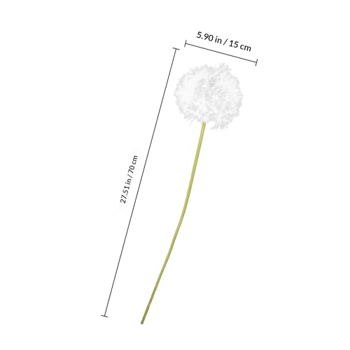 Generic 人工タンポポ 造花 ピック 花瓶用 フィラー 結婚式 ホームデコレーション 多目的装飾軽量プラスチック素材 型崩れしにくい 色褪せしない お手入れ簡単 エレガントな雰囲気 [2]