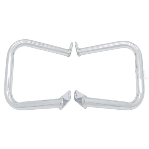 Garde pour Dragstar 650 en acier chromé premium de finition miroir classique