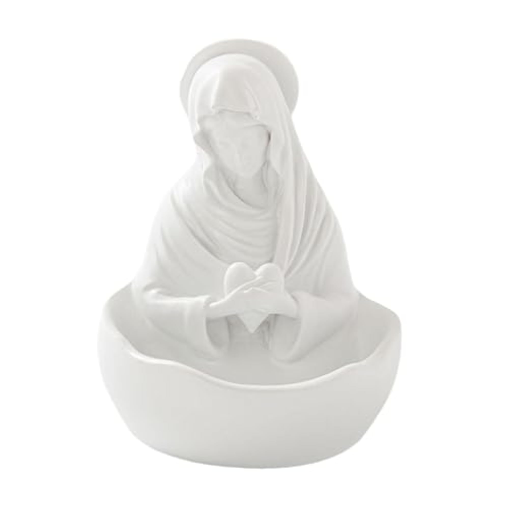 Virgin Mary Statue Key Bowl, Creative Decorative Tray