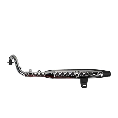 Silencieux d'échappement moto 125cc tuyau noir mat pour DAX CT70 50cc 140cc 190cc
