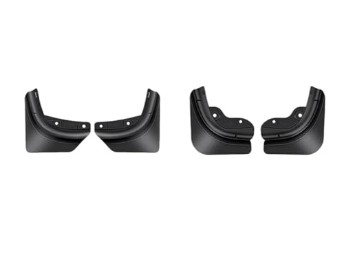 Bavettes pour Tesla Modèle Y Juniper 2025-2026 kit complet de 4 garde-boue auto