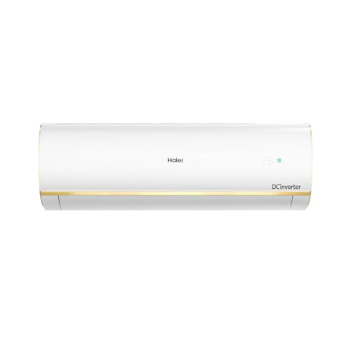 Haier 1 Ton 3 Star Inverter Split AC - Kinouchi (4-Way Swing, 7 in 1 Convertible, Frost Self Clean, HD Filter, Cools at 60°C, 20mtrs Air Throw -...