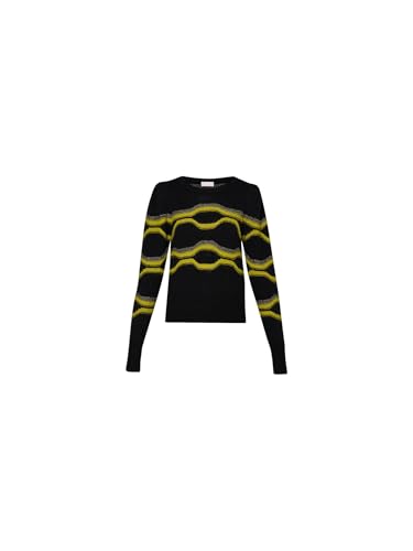 Liu Jo Jersey de cuello redondo WF4367MAG71, Negro , S