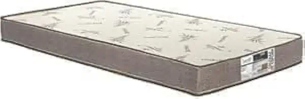 Colchão solteiro cama elegante tecido desenhos bambu densidade 33 tamanho adulto 188x78x14 para sala casa quarto