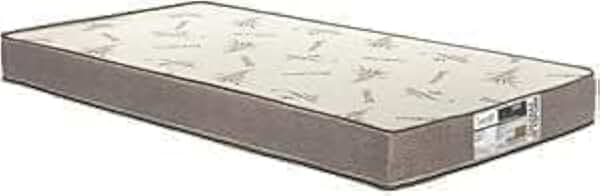 Colchão solteiro cama elegante tecido desenhos bambu densidade 33 tamanho adulto 188x78x14 para sala casa quarto