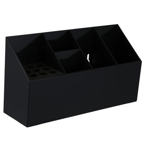 VALICLUD 化粧品収納ボックス 多機能仕切り付きデスや文房具対応 傷けない設置で机を保護 で部屋に馴染むデ 贈り物にも適した実用的収納ケ