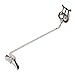 Yibuy Adjustable Saxophone Clamp-On Lyre Holder for Marching Band 2.28
