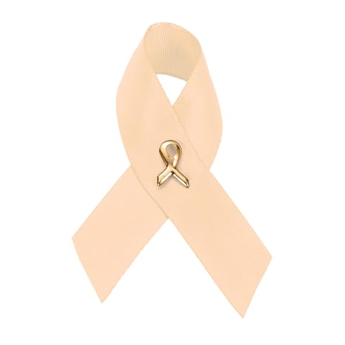 Image of 1 /2 /5 /10 /25 /50 /100pcs Satin Awareness Ribbon Pins (Pick your color), for Cancer & Disease Awareness, Bulk Quantities for Fundraising, Events, Gift Giving
