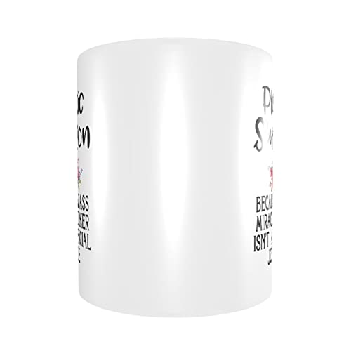 Taza de café cirujano plástico porque Badass Miracle Worker no es un título oficial divertido regalo para cirujanos… - Imagen 4