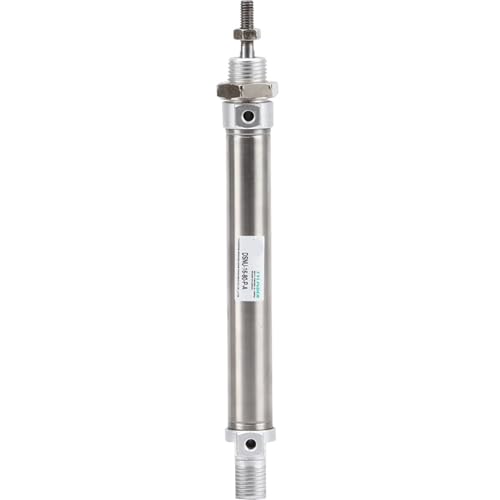 Cilindro neumático DSN-12 de alta precisión en acero inoxidable de 60mm 3
