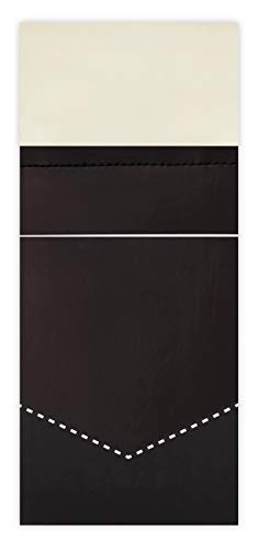 Image of Jacob Alexander Men's Pre-Folded Rectangular Pocket Square Handkerchief