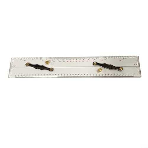 Plotter Navigation Parallel Lineal Marine Navigation Parallel Lineal Mit Diagramm Trennwand Messwerkzeug Transparent PVC Für Maritim Einsatz