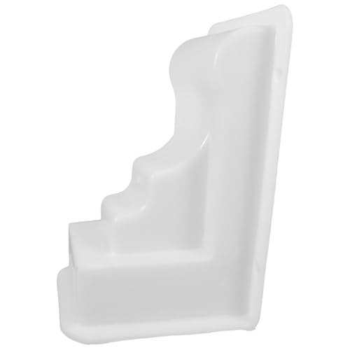 PHENOFICE Molde de Balaustrada de Hormigón Estilo Europeo Blanco para Bricolaje, Práctico y Estético, Adecuado para Balcones y Cercas Material Xps