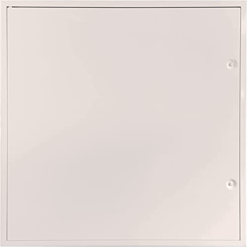 Puerta de revisión color blanco de 700x700 mm panel con cierre cuadrado plano 2